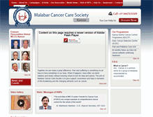 Tablet Screenshot of cancercaremccskannur.org